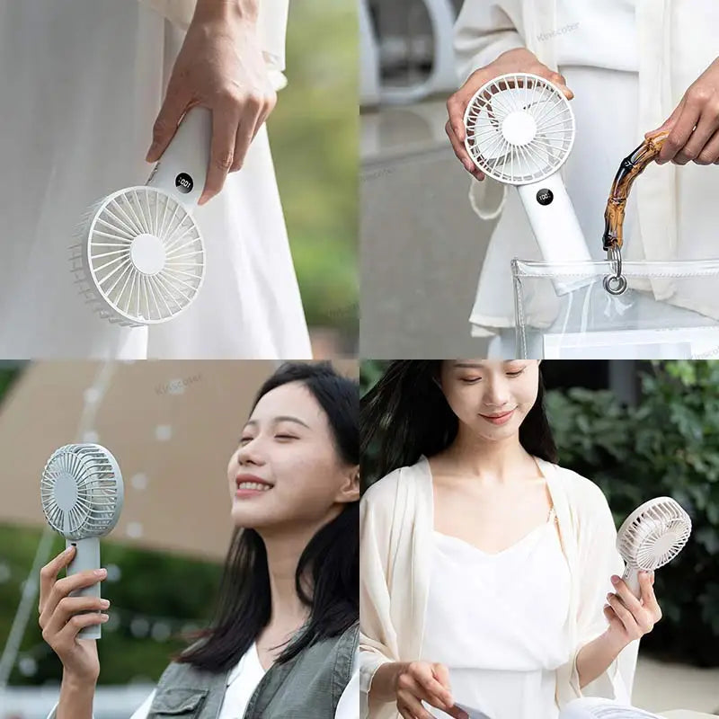 Portable Mini USB Hand Fan ā Personal Rechargeable Cooling Fan for Travel & Desk
