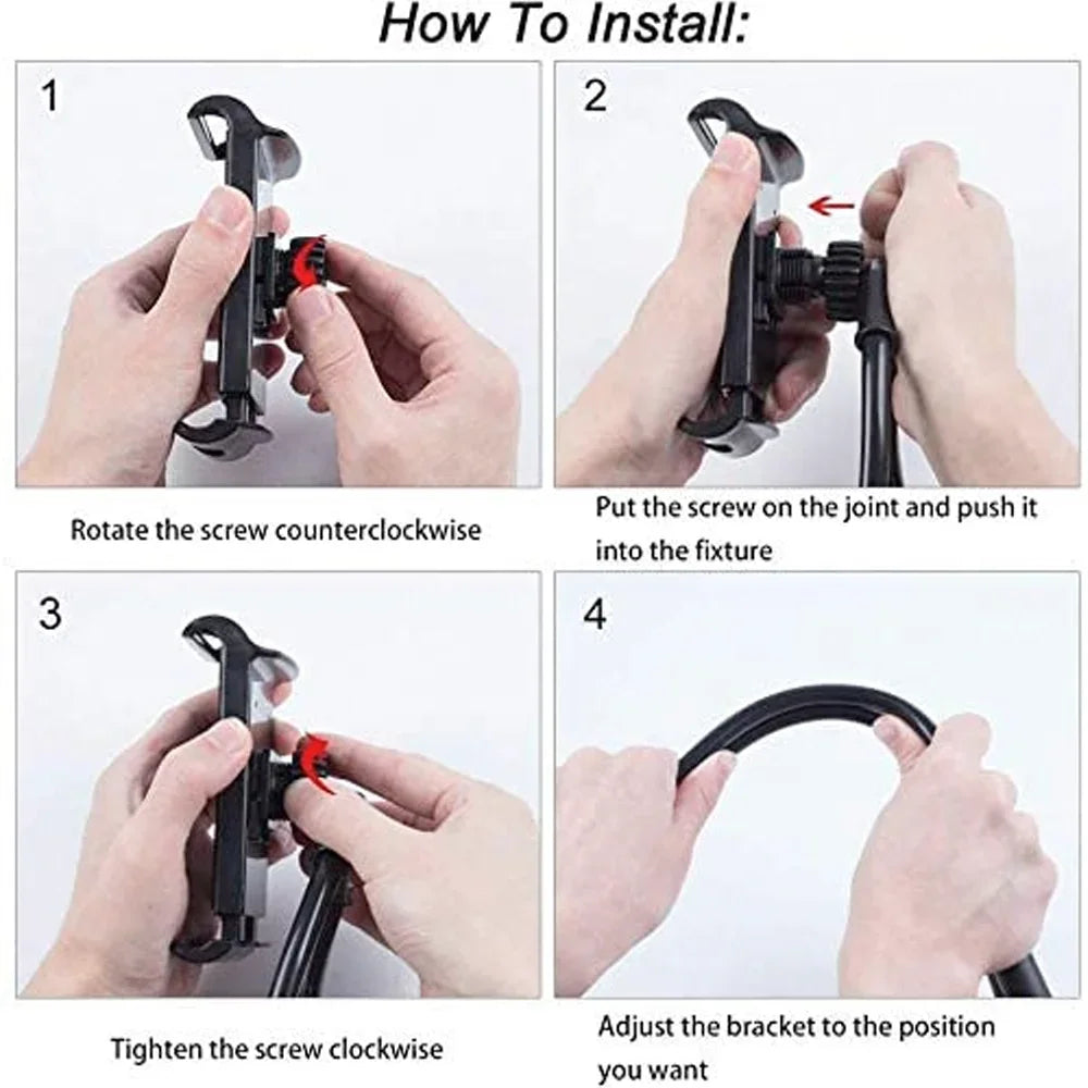 Lazy Neck Phone Holder ā 360° Flexible Mobile Stand for Hands-Free Viewing