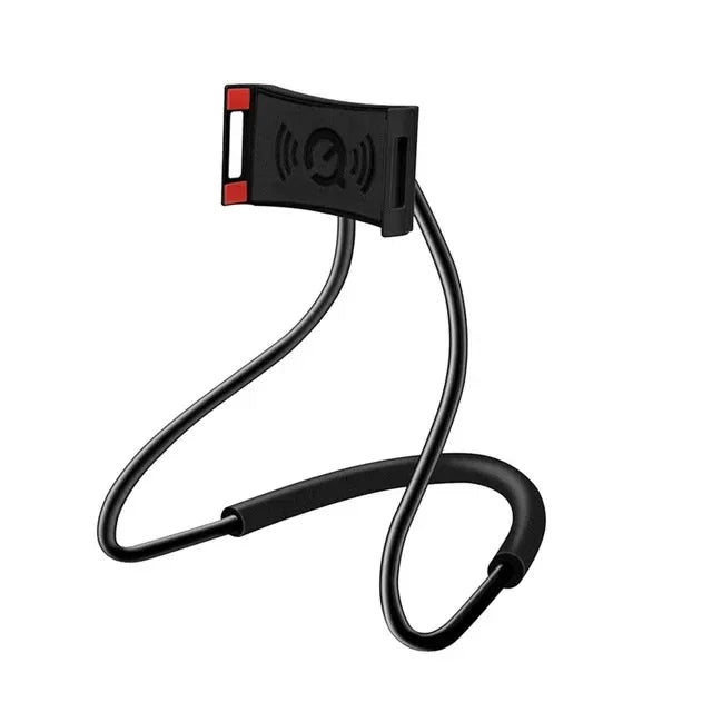 Lazy Neck Phone Holder ā 360° Flexible Mobile Stand for Hands-Free Viewing