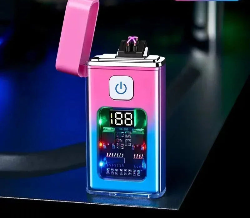 Rechargeable USB Arc Lighter – Windproof, Flameless, and Eco-Friendly Electric Lighter