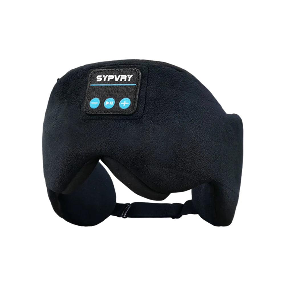 Bluetooth Sleeping Eye Mask with Built-in Headphones – Comfortable Sleep & Music