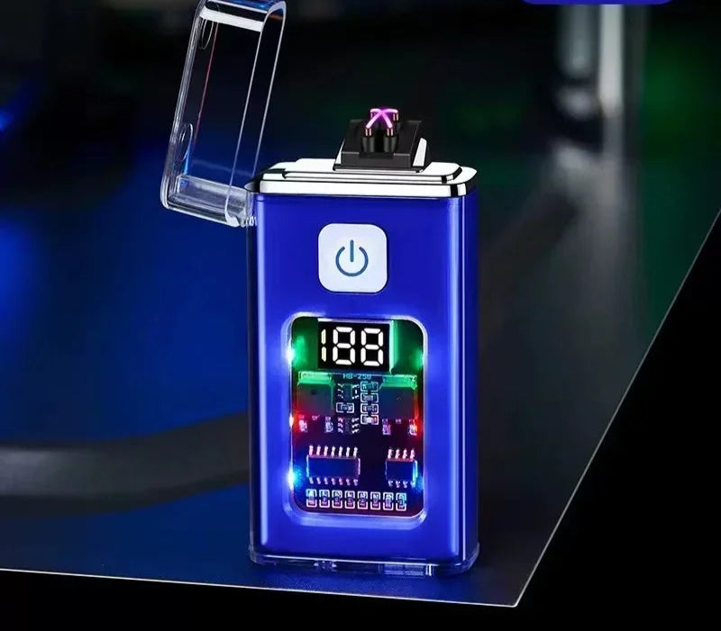 Rechargeable USB Arc Lighter – Windproof, Flameless, and Eco-Friendly Electric Lighter
