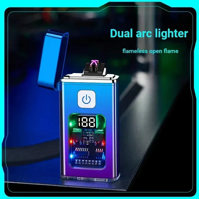 Rechargeable USB Arc Lighter – Windproof, Flameless, and Eco-Friendly Electric Lighter
