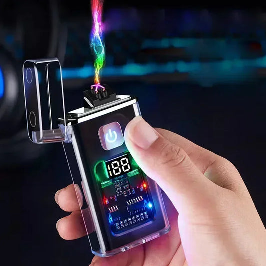 Rechargeable USB Arc Lighter – Windproof, Flameless, and Eco-Friendly Electric Lighter