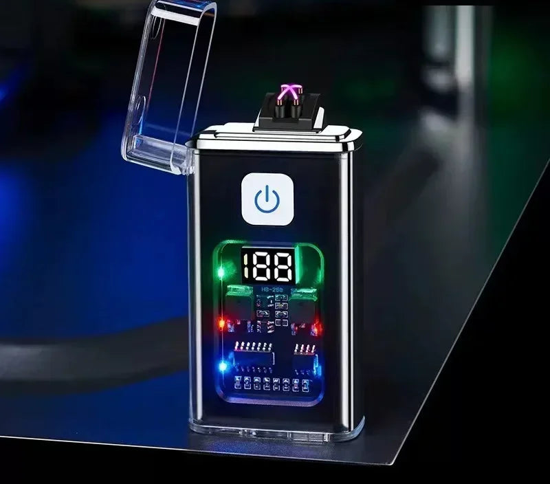Rechargeable USB Arc Lighter – Windproof, Flameless, and Eco-Friendly Electric Lighter