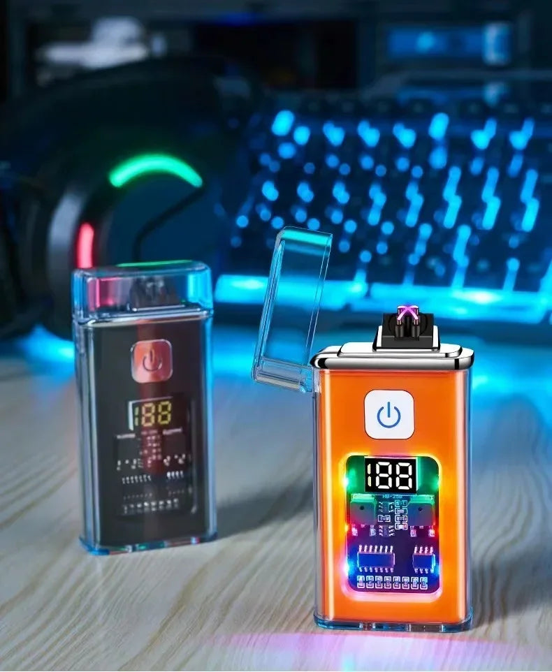 Rechargeable USB Arc Lighter – Windproof, Flameless, and Eco-Friendly Electric Lighter